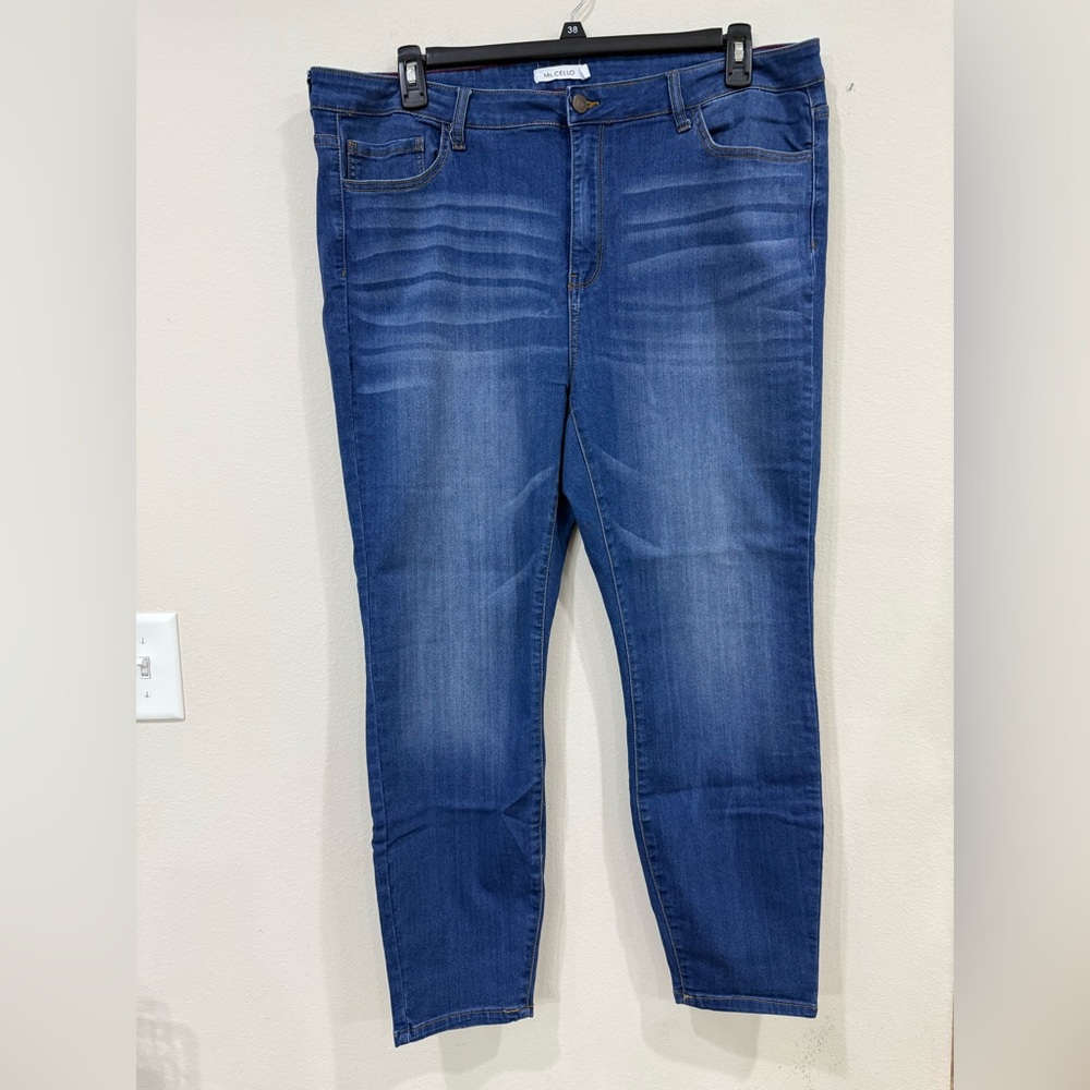 Cello Light Blue Jeans with Contrast Stitching